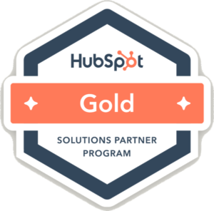 HubSpot Gold Solutions Partner badge